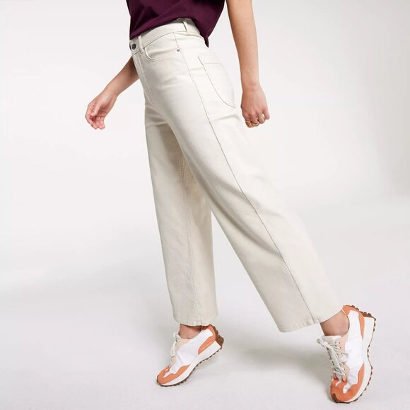 CALIA Women's High Rise Kickback Wide Leg Pant - Picture 2 of 8